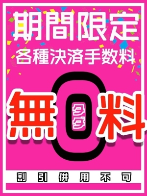 各種決済手数料無料